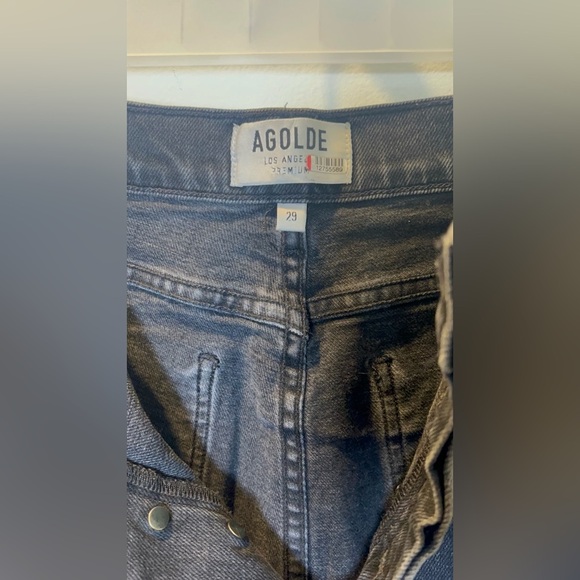 AGOLDE Nico High Rise Slim Leg Jeans size 29 - Picture 4 of 4
